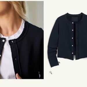 New Jackie Button-Up Fleece Cardigan